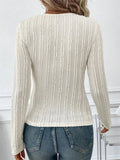 Round Neck Long Sleeve Top - Your Second Look