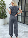 Round Neck Top and Pants Set - Your Second Look