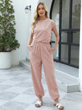 Round Neck Top and Pants Set - Your Second Look