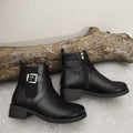 Round Toe Boots with Buckle - Your Second Look