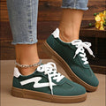 Round Toe Lace Up Sneakers - Your Second Look