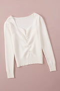 Ruched Sweetheart Sweater - Your Second Look