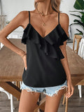 Ruffled Surplice Cami Top - Your Second Look