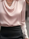 Satin Collar Blouse - Your Second Look