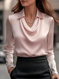 Satin Collar Blouse - Your Second Look
