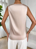 Satin Cowl Neck Blouse - Your Second Look