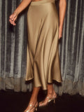 Satin Midi Skirt - Your Second Look