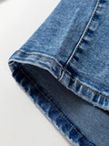 Seam Detail Loose Fit Cropped Jeans - Your Second Look