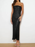 Sequin Cutout Tube Dress - Your Second Look