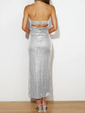 Sequin Cutout Tube Dress - Your Second Look