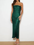 Sequin Cutout Tube Dress - Your Second Look