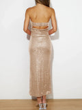 Sequin Cutout Tube Dress - Your Second Look