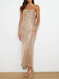 Sequin Cutout Tube Dress - Your Second Look