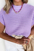 Short Sleeve Knit Sweater - Your Second Look