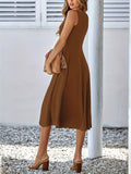 Sleeveless A - Line Midi Dress - Your Second Look