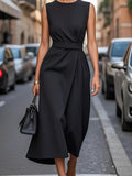 Sleeveless Midi Sheath Dress - Your Second Look