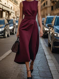 Sleeveless Midi Sheath Dress - Your Second Look