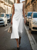 Sleeveless Midi Sheath Dress - Your Second Look
