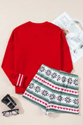 Sleigh Top and Shorts Lounge Set - Your Second Look