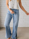 Slit Wide Leg Jeans - Your Second Look