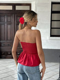 Smocked Bow Tube Top - Your Second Look