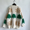 Snowflake Round Neck Sweater - Your Second Look
