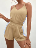 Spaghetti Strap V - Neck Romper - Your Second Look