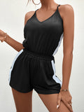 Spaghetti Strap V - Neck Romper - Your Second Look
