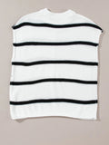 Striped Sleeve Knit Top - Your Second Look