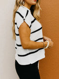 Striped Sleeve Knit Top - Your Second Look