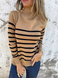 Striped Turtleneck Sweater - Your Second Look