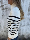 Striped Turtleneck Sweater - Your Second Look