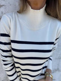 Striped Turtleneck Sweater - Your Second Look