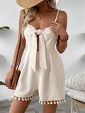 Sweetheart Neck Spaghetti Strap Romper - Your Second Look