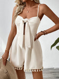 Sweetheart Neck Spaghetti Strap Romper - Your Second Look
