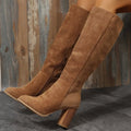 Tall Block Heel Boots - Your Second Look