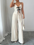Tie Front Cami and Pants Set - Your Second Look
