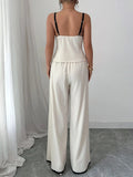 Tie Front Cami and Pants Set - Your Second Look