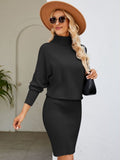 Turtle Neck & Fitted Sweater Dress - Your Second Look