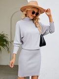 Turtle Neck & Fitted Sweater Dress - Your Second Look