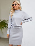 Turtle Neck & Fitted Sweater Dress - Your Second Look