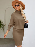 Turtle Neck & Fitted Sweater Dress - Your Second Look