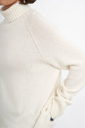 Turtle Neck Raglan Sleeve Sweater - Your Second Look