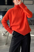 Turtle Neck Raglan Sleeve Sweater - Your Second Look