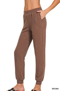 Zenana Cotton Slub Jogger Pants - Your Second Look