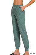 Zenana Cotton Slub Jogger Pants - Your Second Look