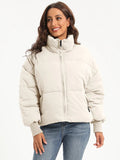 Zip Up Turtleneck Puffer Jacket - Your Second Look