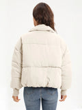 Zip Up Turtleneck Puffer Jacket - Your Second Look