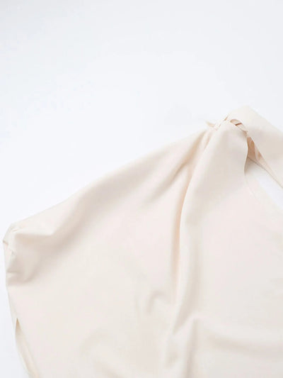 Asymmetrical Tied Sleeveless Maxi Dress - Your Second Look