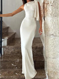 Asymmetrical Tied Sleeveless Maxi Dress - Your Second Look
